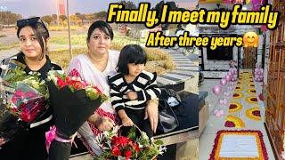 Finally after three years | Shazil Ka grand welcome How’a| finally I meet my family ￼￼￼