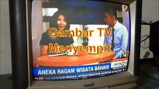 Cara Memperbaiki TV Digitec Gambar Menyempit Kiri dan kanan.