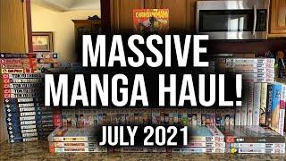 MASSIVE July Manga Haul! | 100+ Volumes!