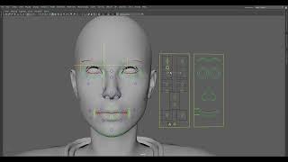 Advanced Face Rig with Advanced Skeleton | Maya Rigging Showcase