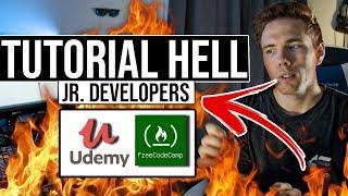 Jr. Developers | Stuck In Tutorial Hell #grindreel