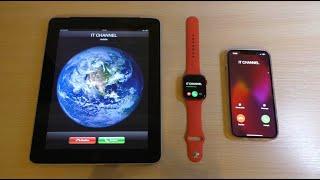 Apple iPad Watch 6 iPhone 13 Incoming Call