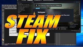 ALL STEAM ERRORS FIX UNABLE TO AUTHENTICATE OWNERSHIP