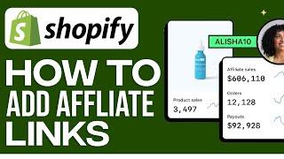 How to Add Affiliate Links to Products Shopify (2024) Step by Step