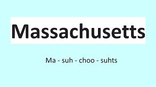 How to say - massachusetts