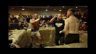 Adi Doherty vs jack Watson, Bare knuckle pit fight. Spartan fight club