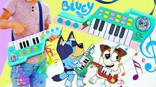 VTech Bluey Musical Jam Sesh Keytar | Make Music with Bluey & Friends | Super Fun !!!