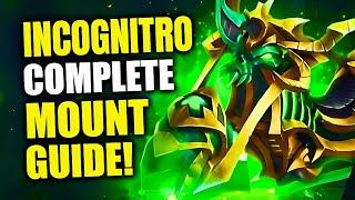 Incognitro Complete Mount Guide! How To Get Incognitro Felcycle Mount | Step-by-Step Guide | 11.0.5