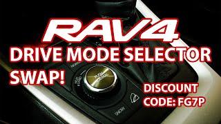 SWAPPING TO A NEW DRIVE MODE SELECTOR / MULTI TERRAIN SELECT | 2021 5TH GEN TOYOTA RAV4 XLE