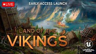 LIVE STREAM Land of the Vikings in Unreal Engine | PC RTX 4090 Ultra 1440p - No Commentary