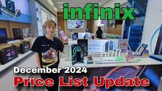 infinix Price List Update December 2024, infinix Zero Flip, Zero 30 5G, Hot 50 Series, Note 40 Serie