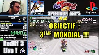 COOL BOARDERS 2 (PS1) ANY% SPEEDRUN FR | PB = 18.33 | OBJECTIF 3ÈME MONDIAL [REDIF 27 AOÛT 2024]