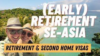SE-Asia Financial Requirements For Retirement or Second Home Visa. Which is the best?