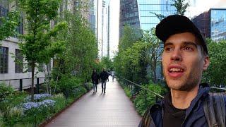 New York City's Strangely Futuristic Park (The High Line)