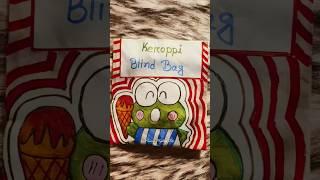 KEROPPI Blind Bag Unboxing Asmr  || #blindbag #kawaii #papercraft #asmr #diy #keroppi #craft #art