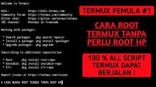 TERMUX PEMULA #1 CARA MUDAH ROOT TERMUX TANPA ROOT HP