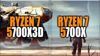 Ryzen 7 5700X3D vs 5700X Benchmarks - Tested in 15 Games and Applications