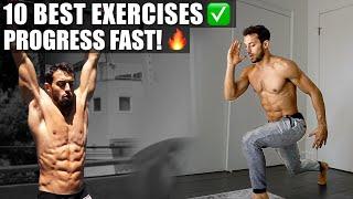 Best Calisthenics Exercises For Beginners (at home, no equipment)