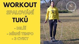 Workout se Švihadlem - Delší Trénink na SPALOVÁNÍ TUKU