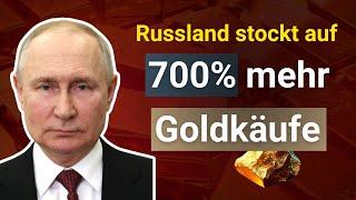 172,9 Mrd. Rubel für Gold & Devisen + "geheimer" Handel zwischen Russland & Indien