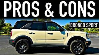 Pros & Cons of the 2024 Ford Bronco Sport