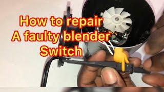 HOW TO FIX A BLENDER THAT WONT TURN ON (TOASTMASTER BLENDER)-DIY!