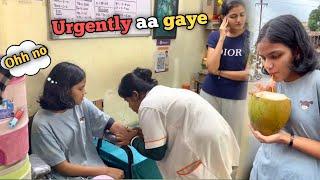 Manasvi ko urgently Doctor ke pass le jana pada 