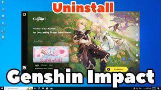 How to Completely Uninstall Genshin Impact With HoyoPlay in Windows PC or Laptop