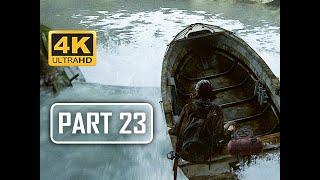 The Last of Us Part 2 Walkthrough Part 23 - Boat (4K PS4 PRO Gameplay)