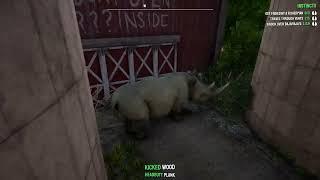 a walking dead reference in goat simulator 3?