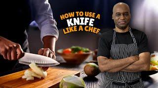 Master Chef teaches Knife Skills | for beginners