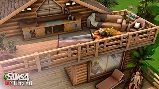 Lakeside Retreat In Granite Falls  | SIMS 4 Stop Motion Build | No CC