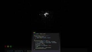 Spider Cursor using html css & Javascript ️ | #coding #shorts #javascript #css3 @Harishdevlops