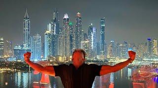 Bodybuilder takes on Dubai…