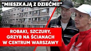 Żyją w slumsach w centrum Warszawy. "Człowiek jest śmieciem w tym kraju"