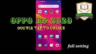 Oppo A5 2020 double tap full setting