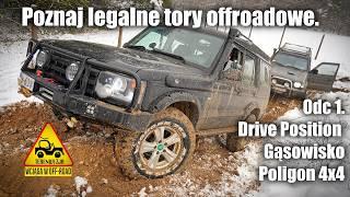 Poznaj legalne tory offroadowe. Odc 1. Drive Position, Gąsowisko, Poligon 4x4