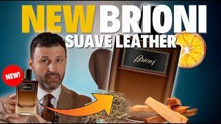 NEW Brioni Eau de Parfum Suave First Impressions - Smooth Suede Leather!