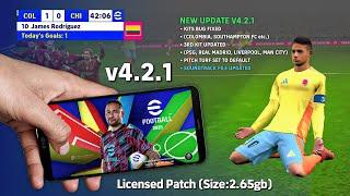 eFootball Patch 2025 Mobile v4.2.1 Update | How to download eFootball Patch for Andriod & iOS