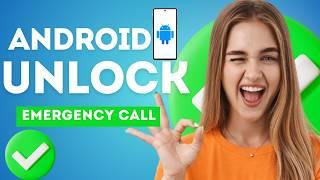 Unlock Your Android Device Using Emergency Call,! " 100% Easy Method" ️#UnlocktherapyUnlock