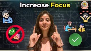 How to stay Focused? | Technique for Improving Focus While Studying |  CA Nandini Agrawal