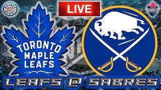 Toronto Maple Leafs vs Buffalo Sabres LIVE Stream Game Audio | NHL LIVE Stream Gamecast & Chat