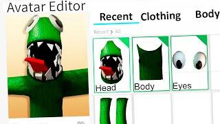Making GREEN From RAINBOW FRIENDS a Roblox Account!