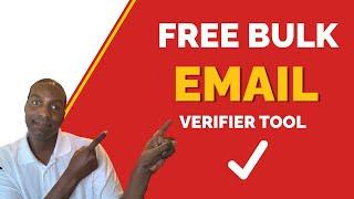 Email Verification - The Best Free Bulk Email Verifier Tool