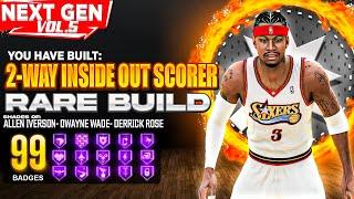 BEST 2 WAY INSIDE OUT SCORER BUILD ON NBA 2K22! RARE BUILD SERIES VOL. 5