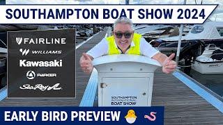 Southampton Boat Show 2024 - Early bird preview 🪱