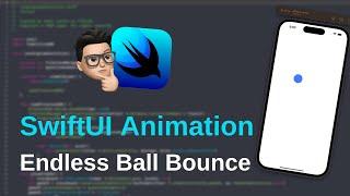 Hypnotic SwiftUI Animation: Endless Ball Bounce | Lofi Background Music | SwiftUI Effects