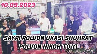 SAYPI MOʻMIN POLVONLAR UKASI SHUXRAT POLVONNING NIKOH OQSHOMI. MAJNUNTOL RESTORANI 10.09.2023