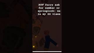 POV: furry comes up in ask for a deal:/ LIK AND SUB FOR 