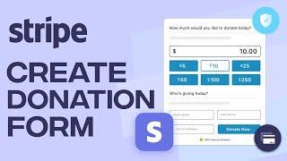 How To Make a Donation Form In Stripe - Quick and Easy! (Stripe Donation Landing Page)